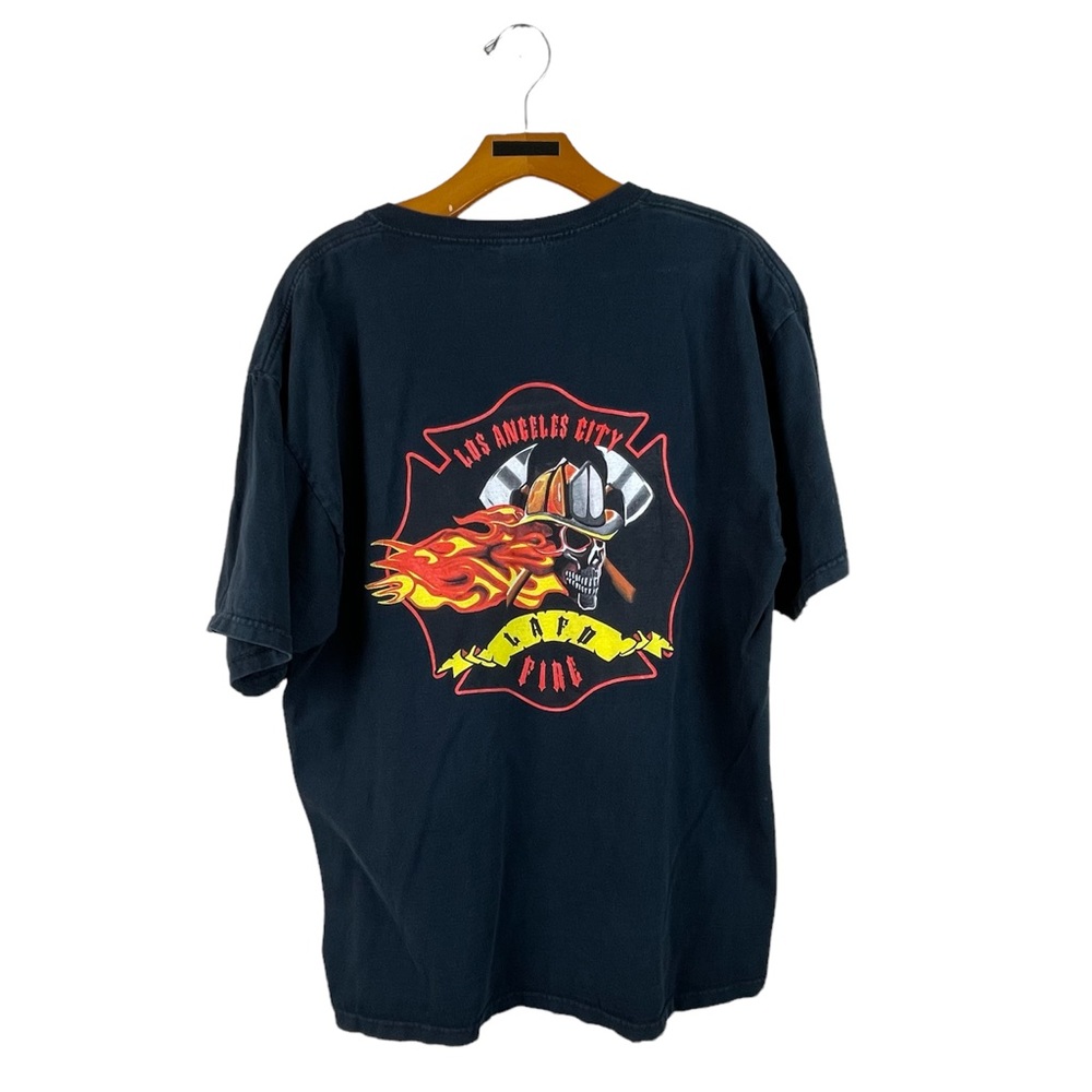 LAFD Flaming Skull Graphic Size XL
